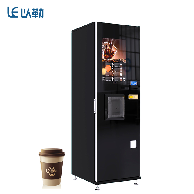Máquina expendedora automática de café recién molido a taza