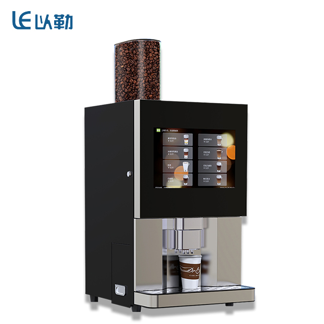 Máquina expendedora de café inteligente completamente automática para restaurante