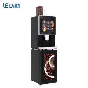 Máquina expendedora profesional de café expreso para cafetería, hotel y restaurante