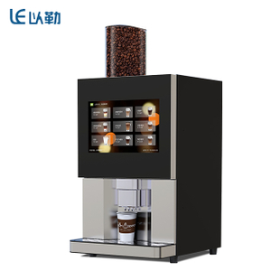Pequeña máquina expendedora de café espresso 1 en 3