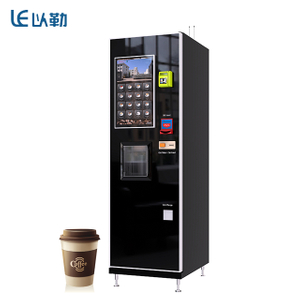 Máquina expendedora automática de café de taza de papel de 7 onzas con pantalla táctil